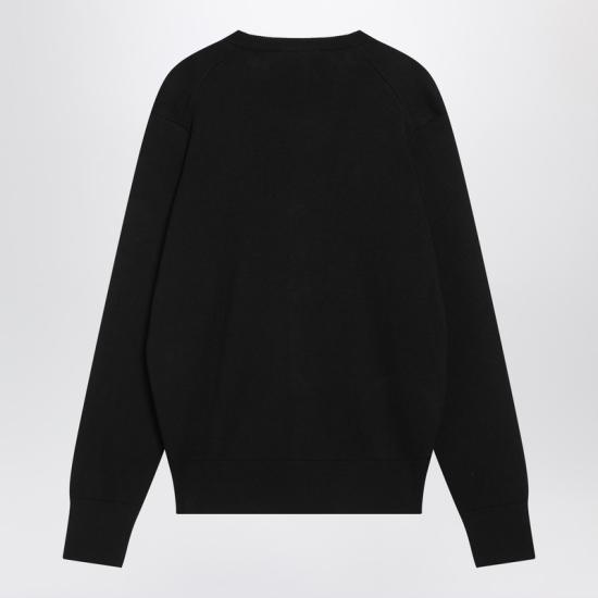  아미 ADC 울 V넥 가디건 HKC361001 Black - AMI