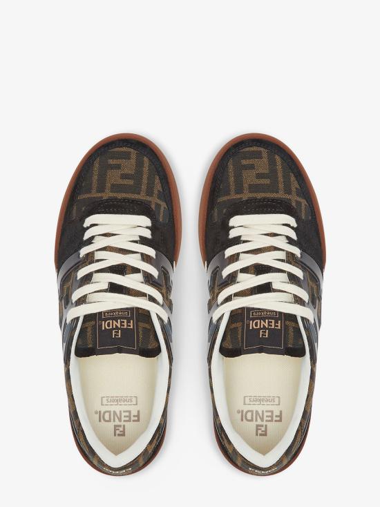 25FW 펜디 스니커즈 8E8470AQ6I F17JT Brown - FENDI