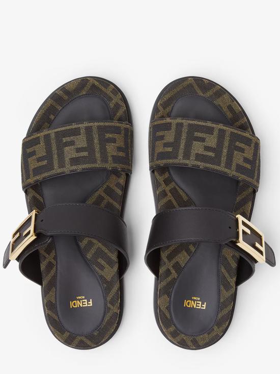 25FW 펜디 샌들 8X8710AEGV F0R7R Brown - FENDI