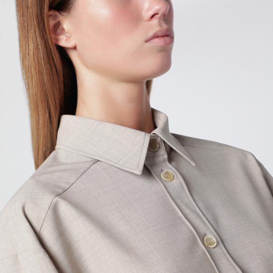 25FW 파로쉬 셔츠 D381248WO Beige - PAROSH