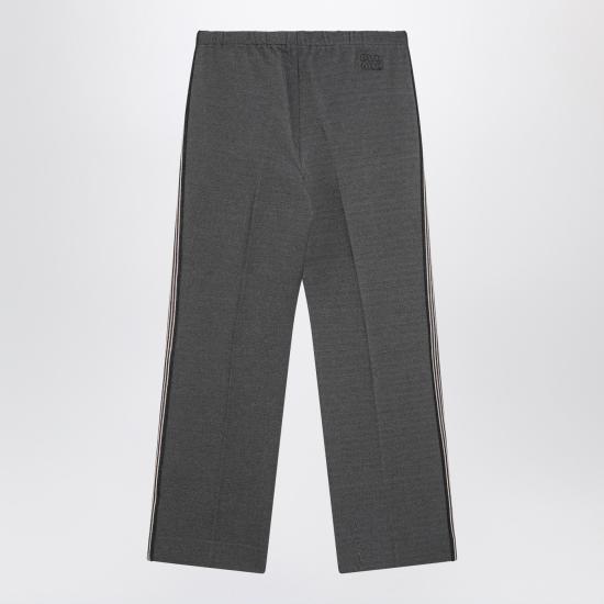 25FW 미우미우 스트레이트 팬츠 MP1935OOO18FQ Grey - MIU MIU