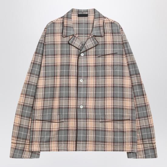  프라다 긴팔 셔츠 UCN619GAO170M Grey