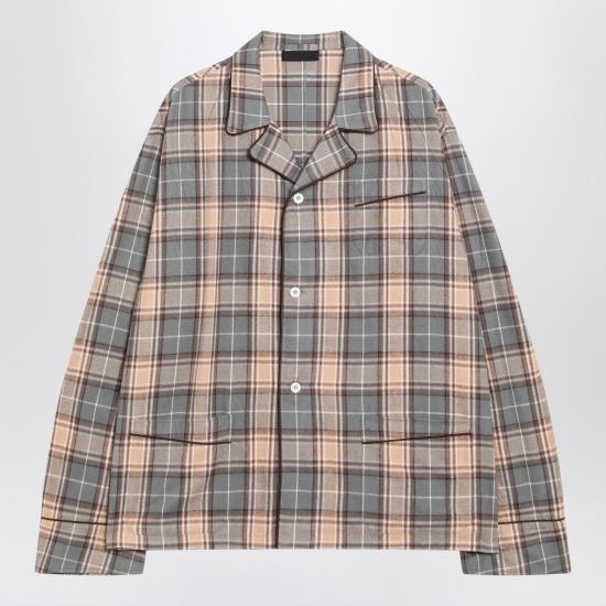 25FW 프라다 긴팔 셔츠 UCN619GAO170M Grey
