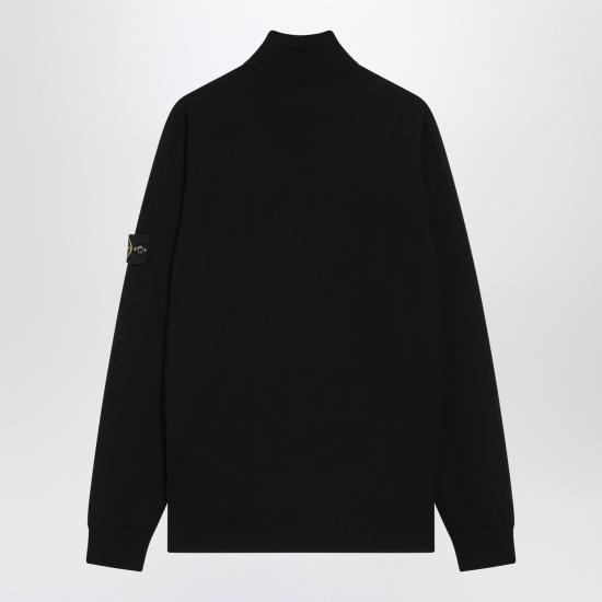 25FW 스톤 아일랜드 터틀넥 S155100025S00C4 Black - STONE ISLAND