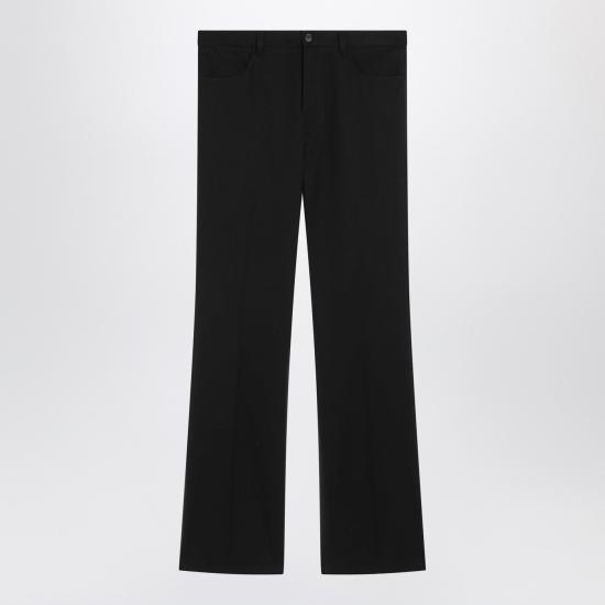25FW 발렌시아가 핀스트라이프 팬츠 850705TJT21 Black
