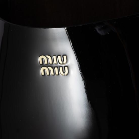 26SS 미우미우 뮬/슬리퍼 5Z425E069F0002 F A030 Black - MIU MIU