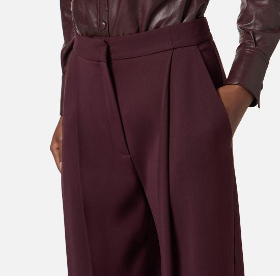25FW 엘리자베타프랜치 스트레이트 팬츠 PA12356E2 EA4 Merlot - ELISABETTA FRANCHI