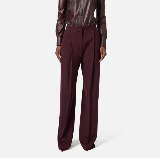 25FW 엘리자베타프랜치 스트레이트 팬츠 PA12356E2 EA4 Merlot - ELISABETTA FRANCHI