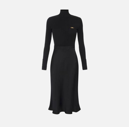 25FW 엘리자베타프랜치 미디 원피스 AM06B56E2 110 Black