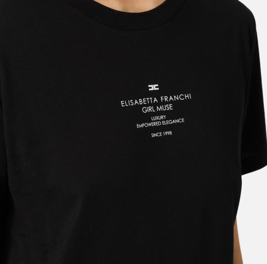 25FW 엘리자베타프랜치 스웨터 MA63D56E2 110 Black - ELISABETTA FRANCHI