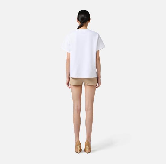 25FW 엘리자베타프랜치 스웨터 MA02256E2 270 Gesso - ELISABETTA FRANCHI