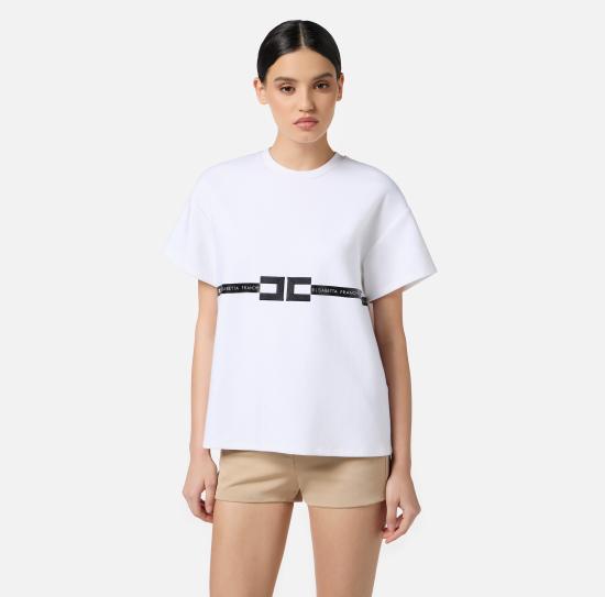 25FW 엘리자베타프랜치 스웨터 MA02256E2 270 Gesso - ELISABETTA FRANCHI