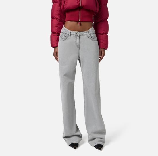 25FW 엘리자베타프랜치 데님 팬츠 PJ11D56E2 382 Grey - ELISABETTA FRANCHI