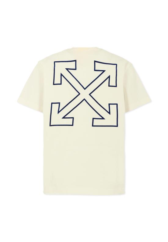 25FW [키즈] 오프화이트 티셔츠 OBAA002F25JER00D0145 WHITE