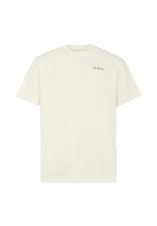 25FW [키즈] 오프화이트 티셔츠 OBAA002F25JER00D0145 WHITE - OFF WHITE