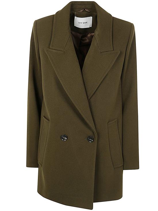  아이비앤오크 트렌치 코트 IO119100 GR598 DARK KHAKI - IVY & OAK