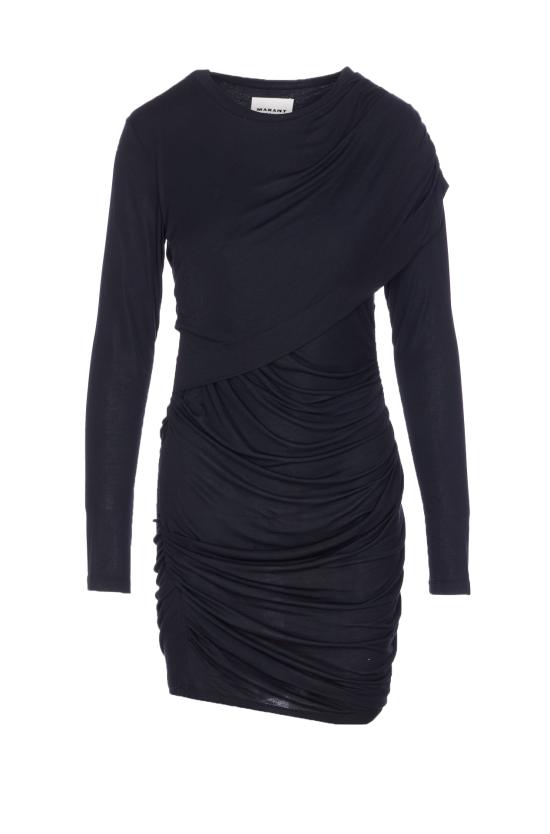 25FW 이자벨마랑에뚜왈 미디 원피스 RO0842FA C3K01E01BK Black - ISABEL MARANT ETOILE