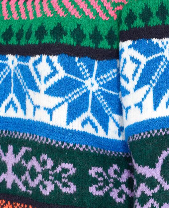 25FW 에센셜앤트워프 스웨터 IRELANDO I2PC Green - ESSENTIEL ANTWERP