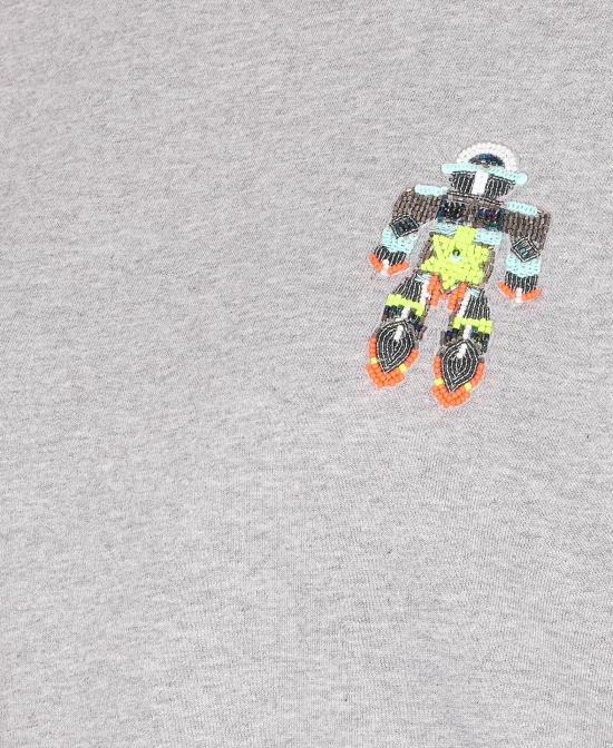 25FW 에센셜앤트워프 긴팔 티셔츠 IBERNATUS SH35 Grey - ESSENTIEL ANTWERP