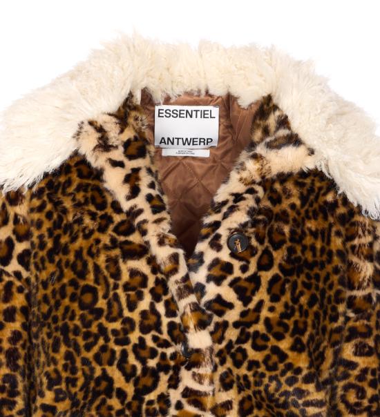 25FW 에센셜앤트워프 코트 ILEOPARD I1CR Brown - ESSENTIEL ANTWERP