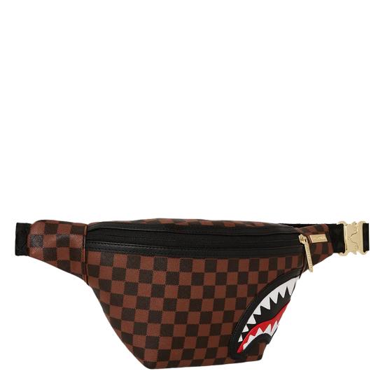25FW 스프레이그라운드 벨트백 B7844 SAWTOOTH SHARKS IN PARIS Brown - SPRAYGROUND