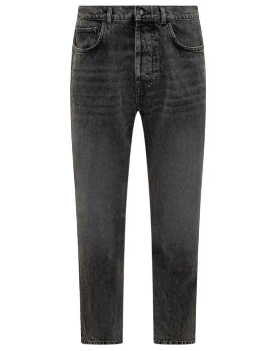 25FW 아미시 데님 팬츠 AMU001 N094 C0998 JEREMIAH MAN AMISH DENIM BLACK - 청바지 - 아미쉬