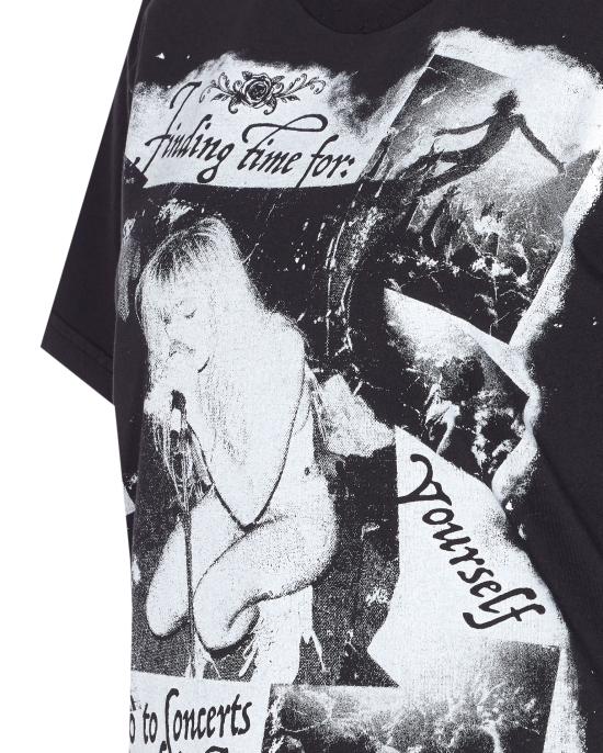 25FW 돌체앤가바나 반팔 티셔츠 F8V90T GDDH4S9000 Black - DOLCE & GABBANA