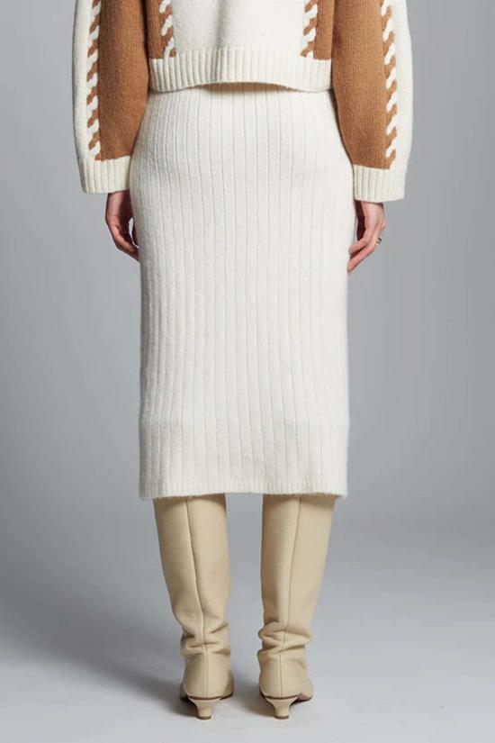  일레븐 식스 미디 스커트 피아 튜브 스커트 - ELEVEN SIX