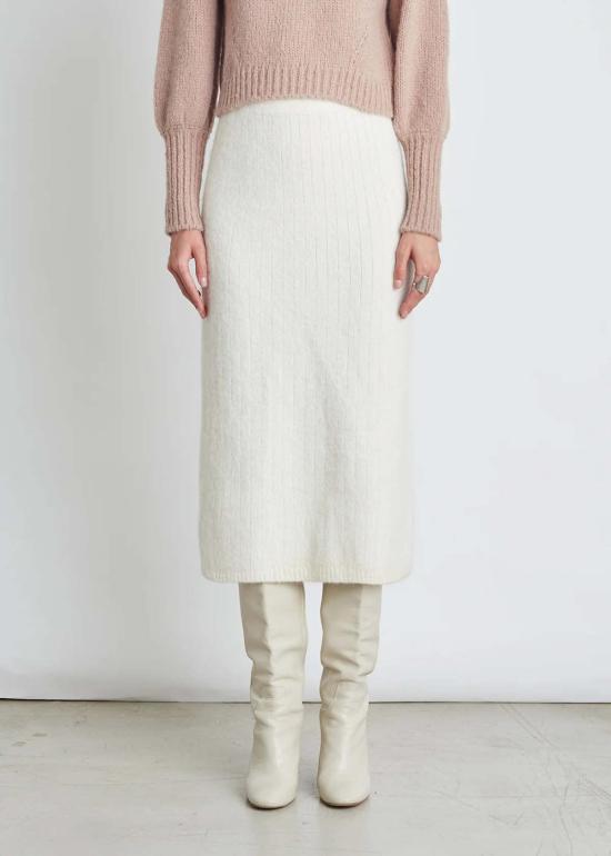  일레븐 식스 미디 스커트 피아 튜브 스커트 - ELEVEN SIX