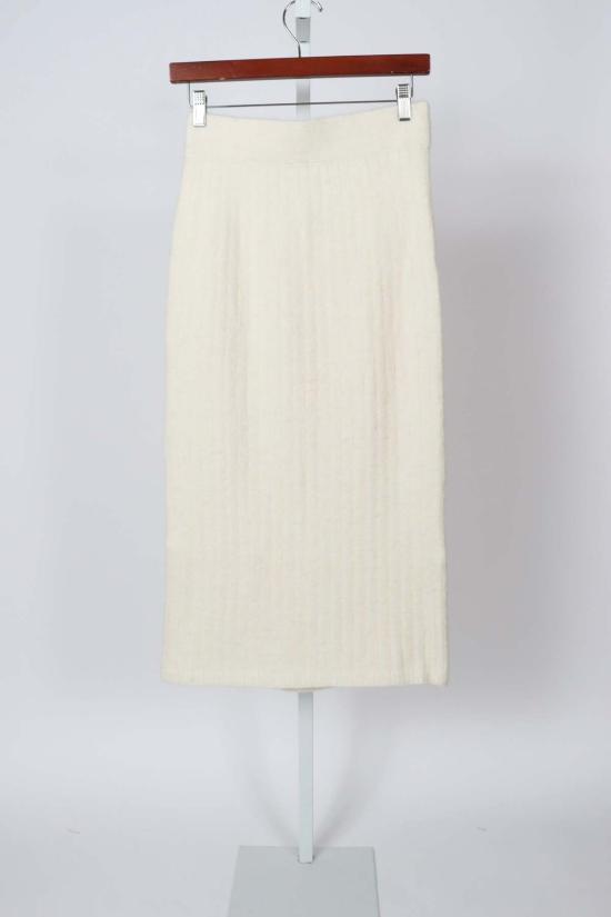  일레븐 식스 미디 스커트 피아 튜브 스커트