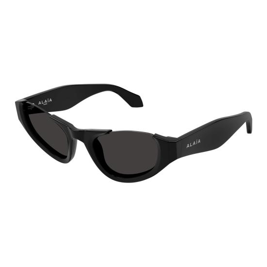 25FW 알라이아 선글라스 AA0076S 001 BLACK BLACK GREY