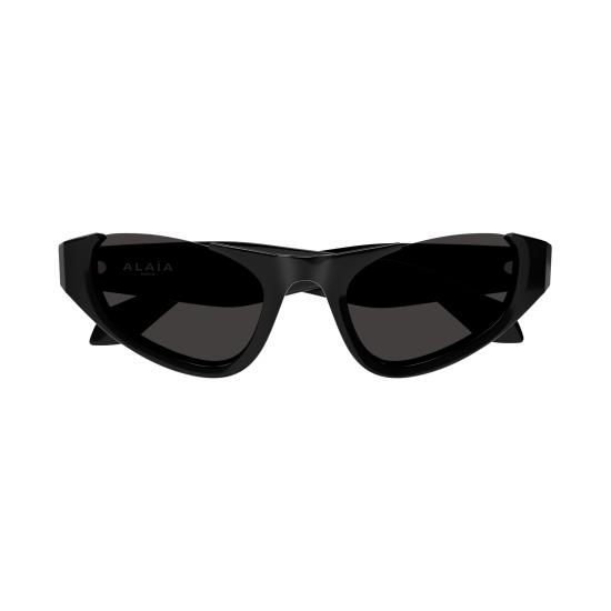 25FW 알라이아 선글라스 AA0076S 001 BLACK BLACK GREY - ALAIA