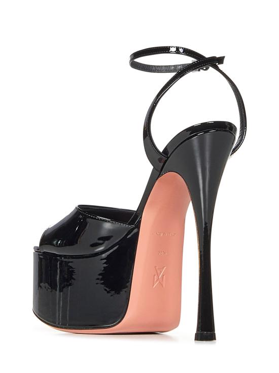 25FW 아미나 무아디 힐/펌프스 AYASANDAL155 BLACK Black - AMINA MUADDI