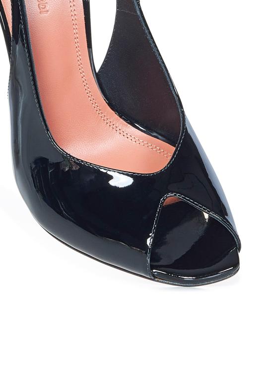 25FW 아미나 무아디 힐/펌프스 KRISTINASLING105 BLACK Black - AMINA MUADDI