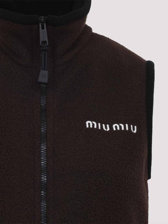  미우미우 롱 원피스 MF5604SOOO1732F0192 Brown - MIU MIU