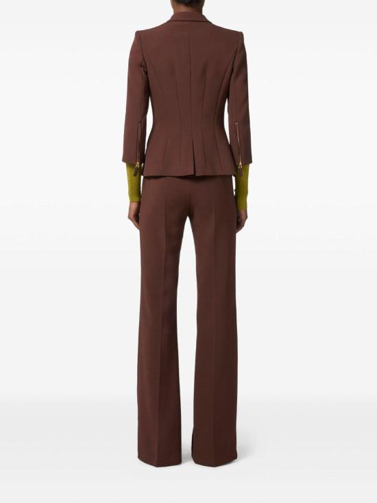  엘리자베타프랜치 수트 자켓 GI17456E2EA3 Brown - ELISABETTA FRANCHI