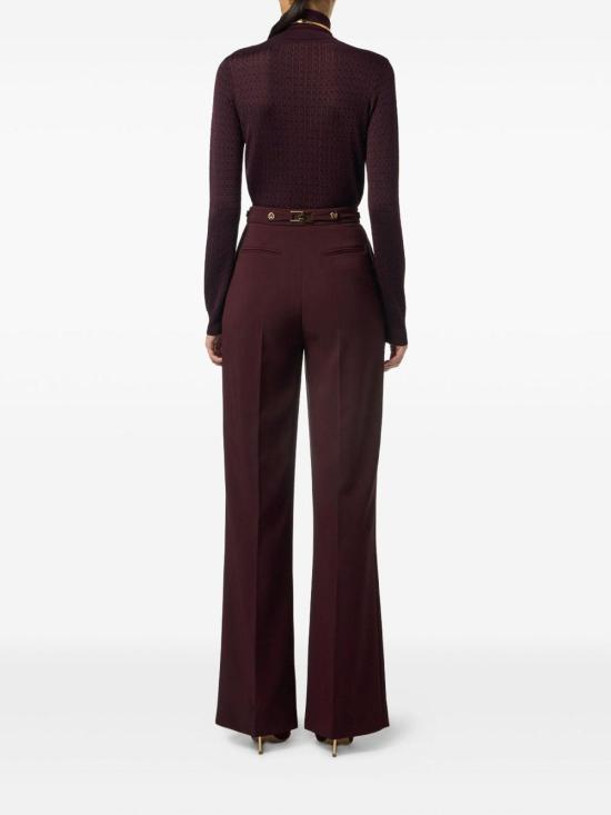  엘리자베타프랜치 터틀넥 MK23S56E2EA4 Dark Red - ELISABETTA FRANCHI