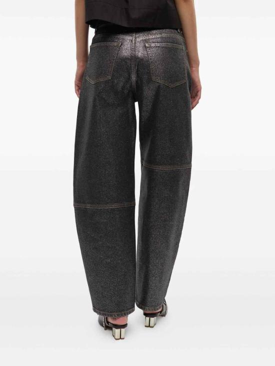 25FW 가니 스트레이트 팬츠 J1803006 Black - GANNI