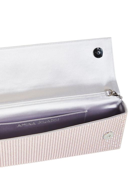 25FW 아미나 무아디 클러치/파우치 AMINIPALOMA GREY Grey - AMINA MUADDI