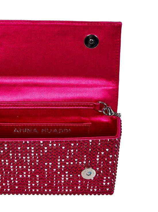 25FW 아미나 무아디 클러치/파우치 SUPERAMINIPALOMA RUBY Red - AMINA MUADDI
