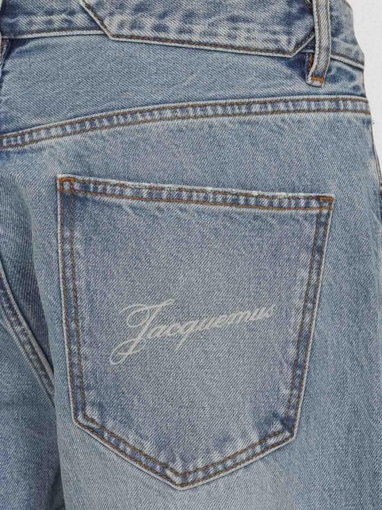 26SS 자크뮈스 스트레이트 팬츠 PAM00028AD0003833C Blue - JACQUEMUS