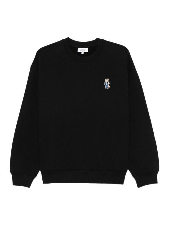 25FW 메종키츠네 드레스드 폭스 컴포트 스웨트셔츠 PM00310KM0341P199 Black