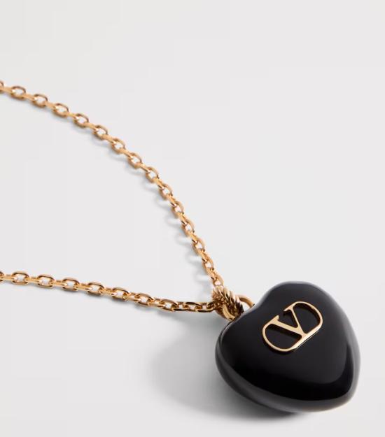 25FW 발렌티노 가라바니 목걸이/팬던트 7W2J0AE2 MJP0RN Oro nero - VALENTINO GARAVANI