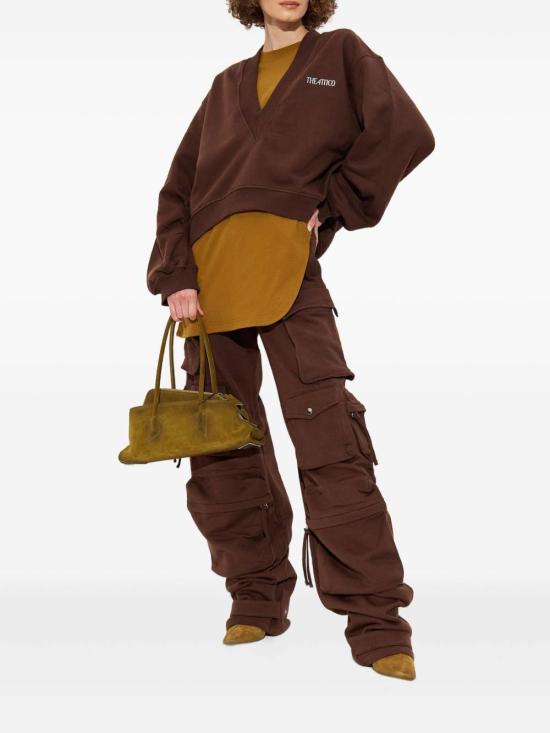  디 아티코 스웨터 251WCF00010JJF007AA204 Brown - THE ATTICO