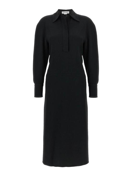 25FW 빅토리아 베컴 미디 스커트 1325WDR006598ABLACK Black