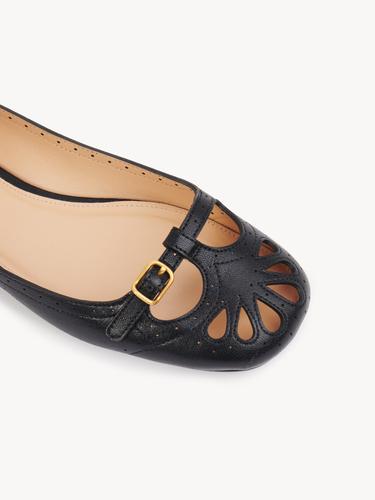 25FW 끌로에 뮬/슬리퍼 CH25W14VUN 001 Black - CHLOE