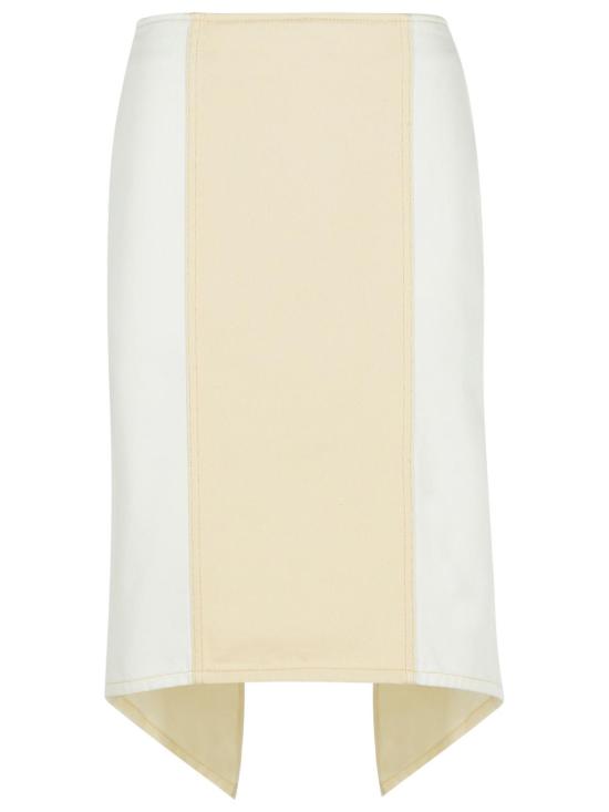 25SS JW앤더슨 미디 스커트 DK0027 PG1772171 White