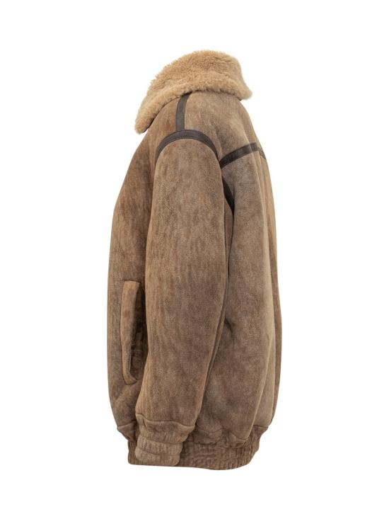 25FW 살바토레 산토로 무톤 W25SANTD49028D CAMEL Beige - SALVATORE SANTORO