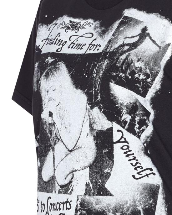 25FW 돌체앤가바나 반팔 티셔츠 F8V90TGDDH4S9000 Black - DOLCE & GABBANA