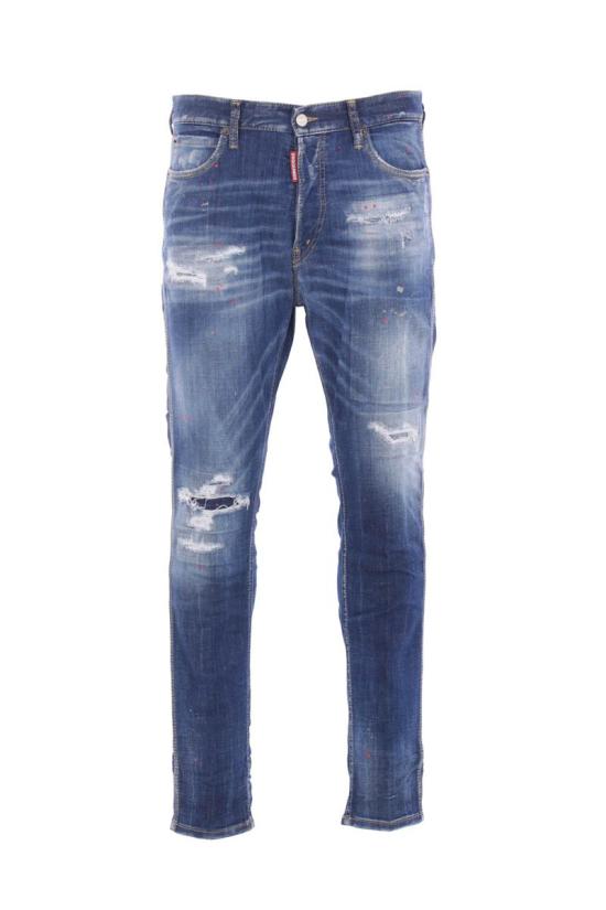 25FW 디스퀘어드2 데님 팬츠 S71LB1668D30010470 BLUE